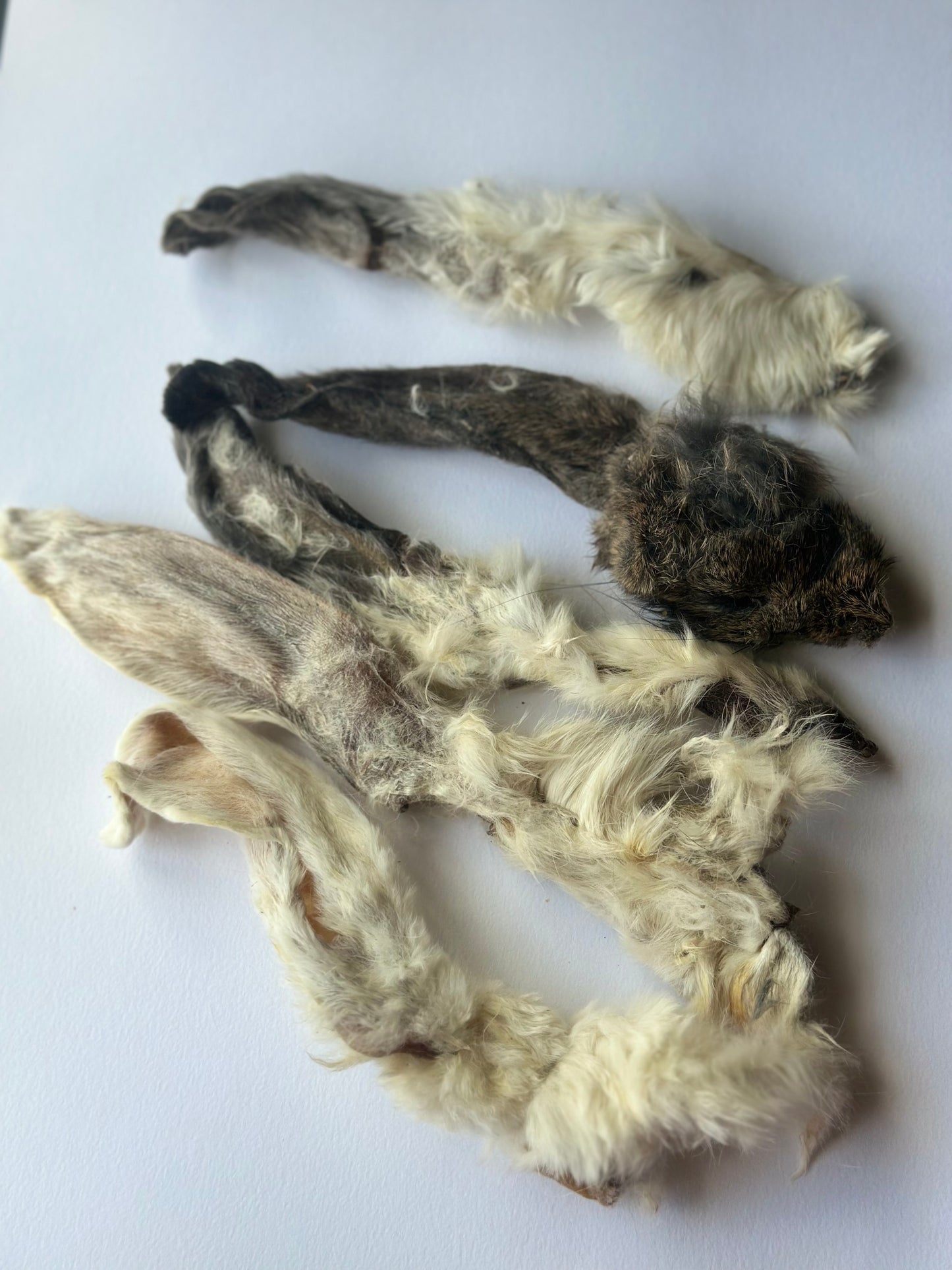 Single-Ingredient Dehydrated Rabbit Ears for Dogs